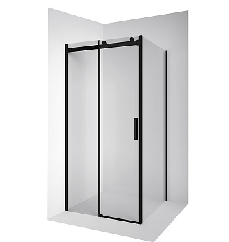 Душевой уголок Ambassador Benefit 19022201HBB-90HBB 120х90 стекло тонированное профиль черный без поддона